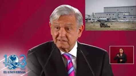 “Son muy exigentes”, AMLO sobre el dictamen de Santa Lucía 