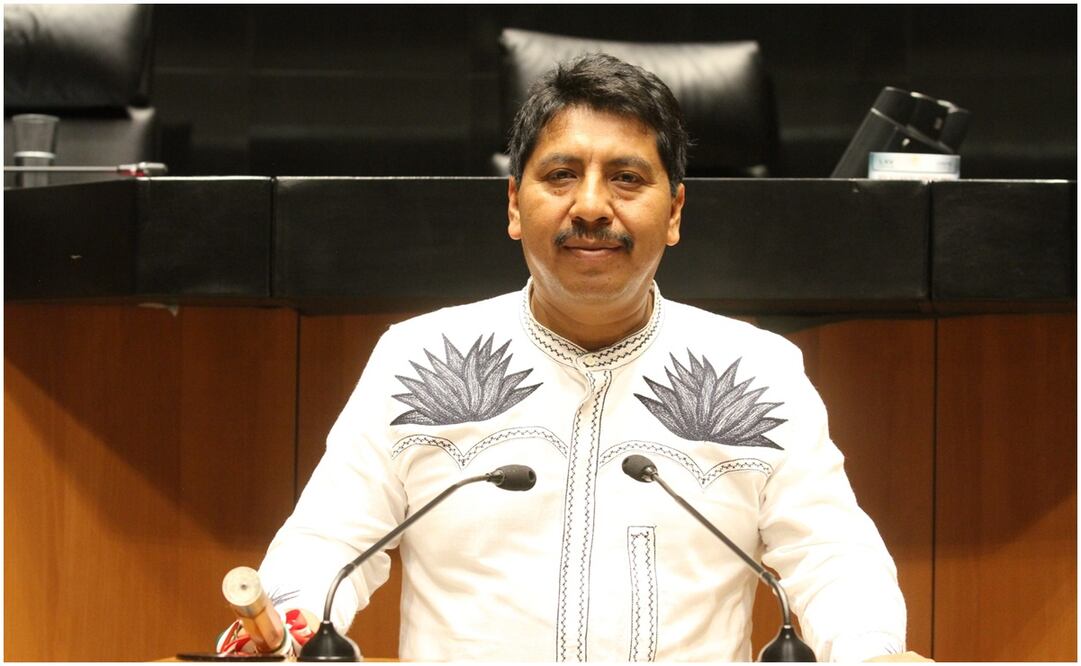 Senador de Morena por Oaxaca, Adolfo Gómez Hernández. Foto: Tomada de su cuenta de Facebook