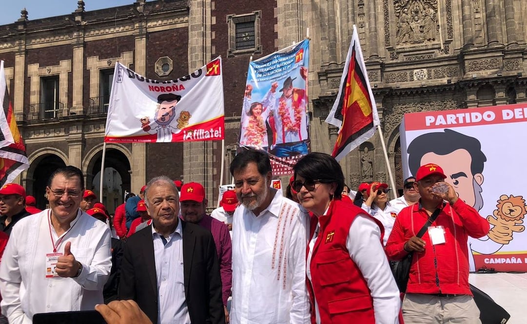 PT "destapa" a Fernández Noroña como su "corcholata" para la presidencia en 2024