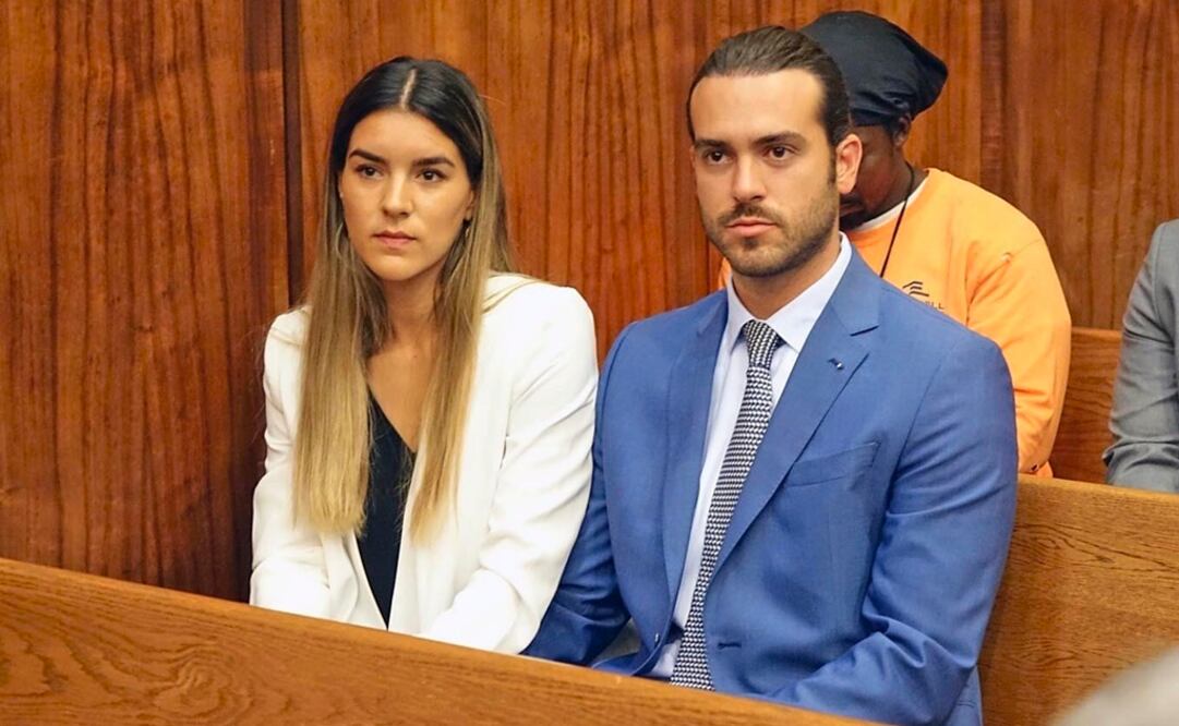 Ana Araujo y Pablo Lyle. Foto: AP