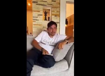 Con reloj de 40 mil dólares y playera Gucci, "El Fresa" hizo video sobre Totolapan