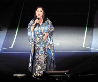 Ana Gabriel vuelve relajada al Auditorio