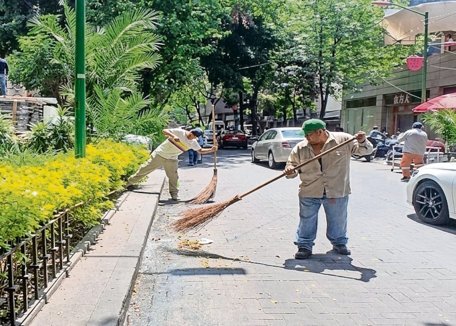 Del 30 de mayo al 5 de junio, el servicio de limpia Cuauhtémoc recolectó 9 mil 48 toneladas de basura. Foto: Especial