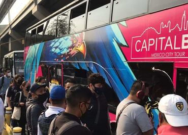 Unidades de CapitalBus agilizan traslado de usuarios en Tláhuac tras accidente en Línea 12 del Metro