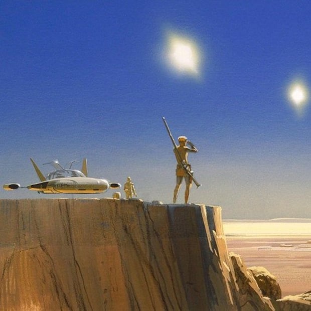 En 2012, tras saberse el deceso de Ralph McQuarrie, George Lucas lo describió como "un artista visionario y un hombre humilde". Pinterest.