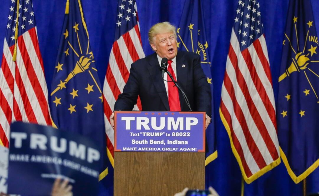 Trump vence en Indiana; se acercaría a nominación