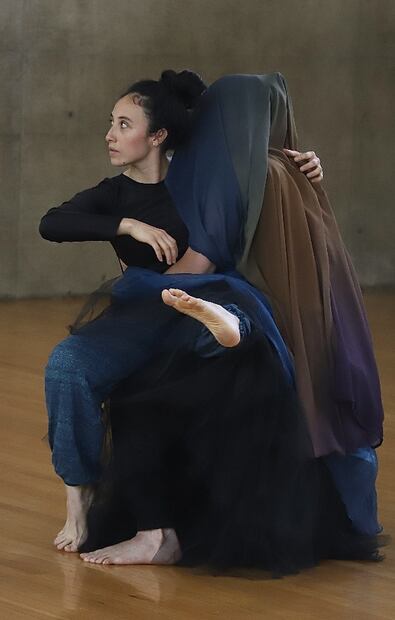 Ensayo de la compañía Contradanza por sus 40 años con Cecilia Appleton. Fotos: Berenice Fregoso/ El Universal.