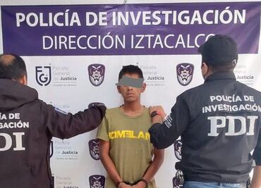 Detienen a presunto narcomenudista en Iztacalco