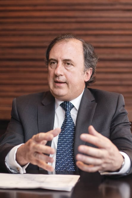 José Ramón Fernández, Presidente de la Asociación Nacional de Fabricantes de Chocolate, Dulces y Similares (GERMÁN ESPINOSA. EL UNIVERSAL)