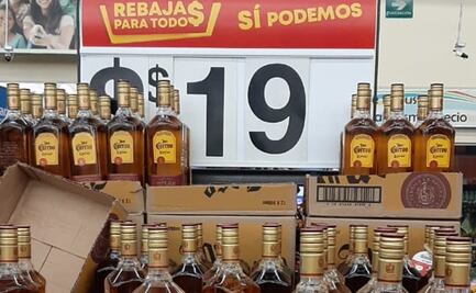Por error en etiqueta, venden 81 botellas de tequila a ¡19 pesos!