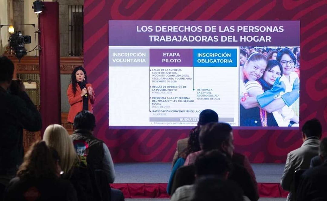 Alcalde Luján dijo que ahora comenzará la etapa de incorporación obligatoria con un trámite sencillo. Foto: Presidencia