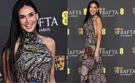 Demi Moore, Selena Gomez y las estrellas que deslumbran en la alfombra roja de los Premios BAFTA