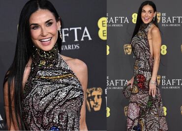 Demi Moore, Selena Gomez y las estrellas que deslumbran en la alfombra roja de los Premios BAFTA
