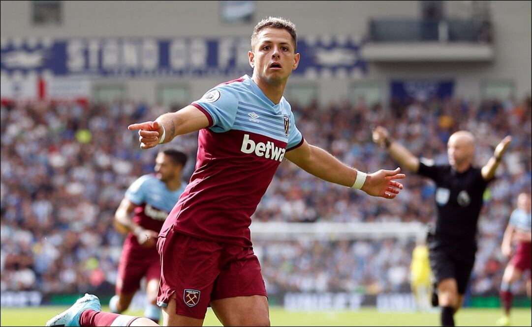 Javier Hernández, delantero del West Ham. Foto: Reuters