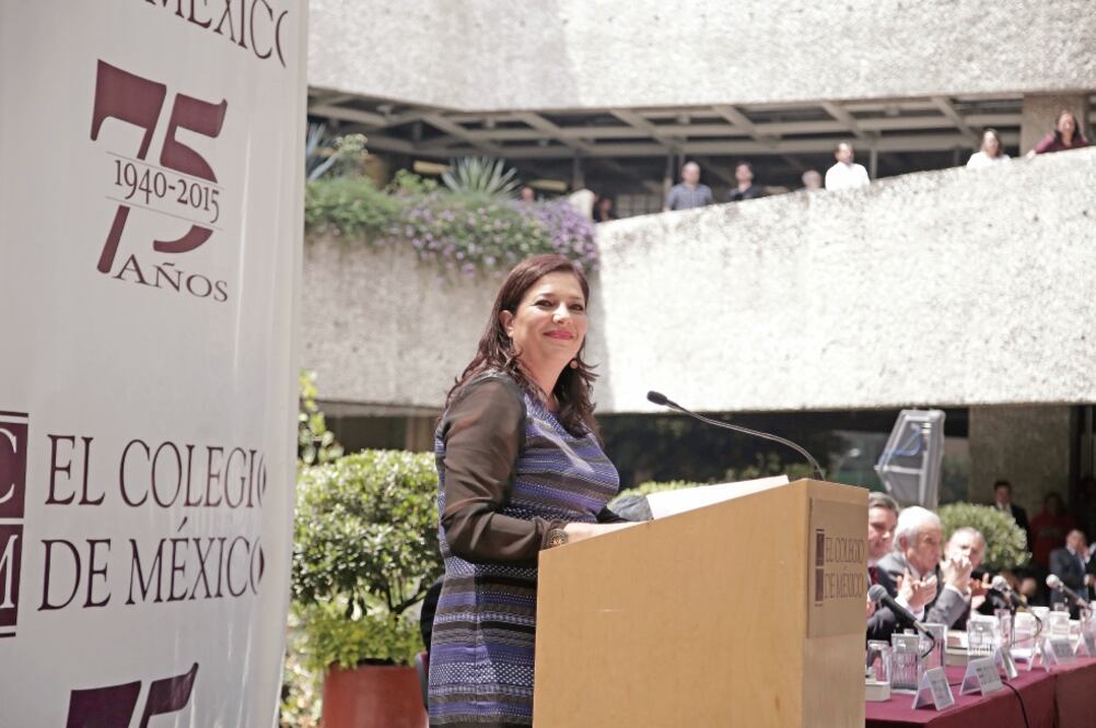 Silvia Giorguli presidenta del Colmex. Foto: Alejandra Leyva/ EL UNIVERSAL