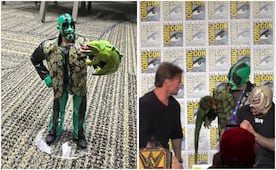 Mattel se une a la WWE con figuras de la Lucha Libre AAA; presenta a Mr. Iguana en Comic-Con de San Diego
