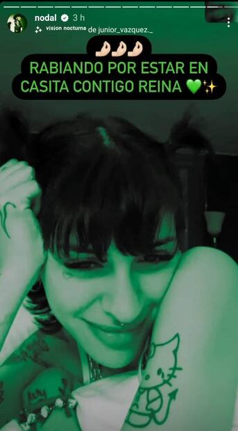 ¿Qué le pasó a Cazzu en el rostro?, la novia de Nodal desata polémica con estas fotos