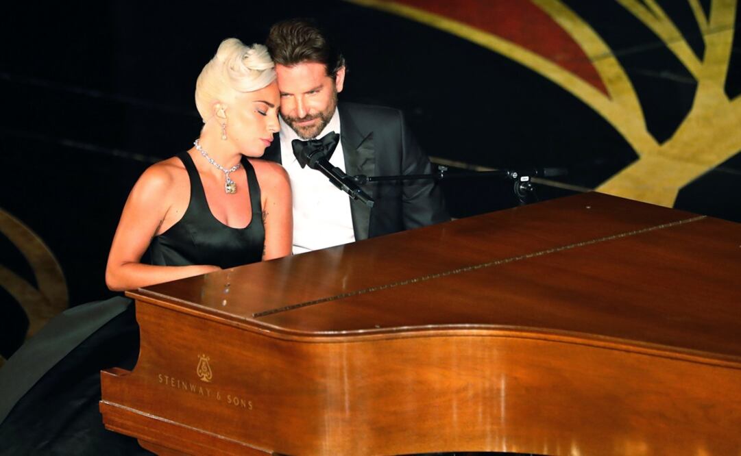 Lady Gaga y Bradley Cooper. Foto: Reuters