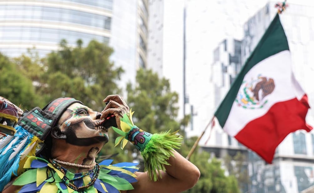 Aspectos del Gran Desfile Mundialista. Foto: Gabriel Pano / EL UNIVERSAL