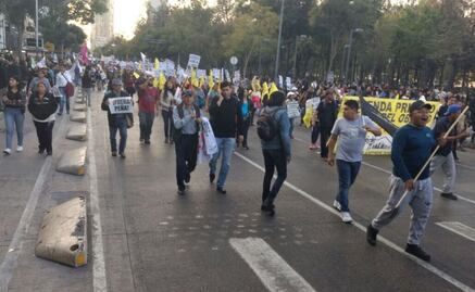 Protestan 4 mil contra gasolinazo; van al Zócalo