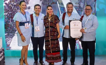  Sheinbaum pasa estafeta de Tianguis Turístico a gobernadora de Guerrero