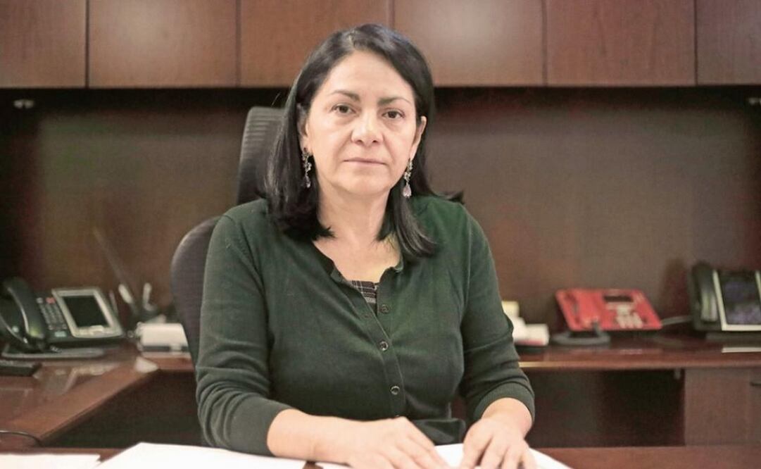 Patricia Bugarín, head of the National Anti-Kidnapping Coordination (Conase). (Photo: Alejandra Leyva / EL UNIVERSAL)