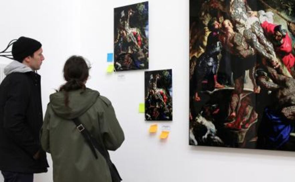 En Bruselas cambian arte por bienes o servicios