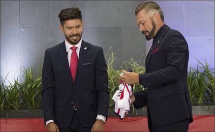 José Luis Higuera miente en la presentación de Oribe Peralta