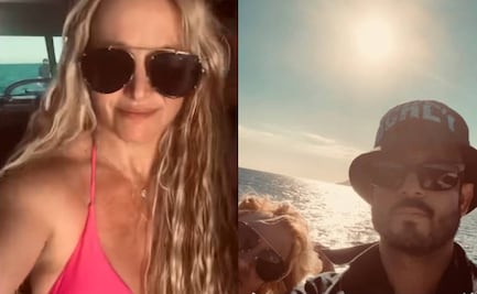 Britney Spears es captada de vacaciones en México junto a un misterioso hombre
