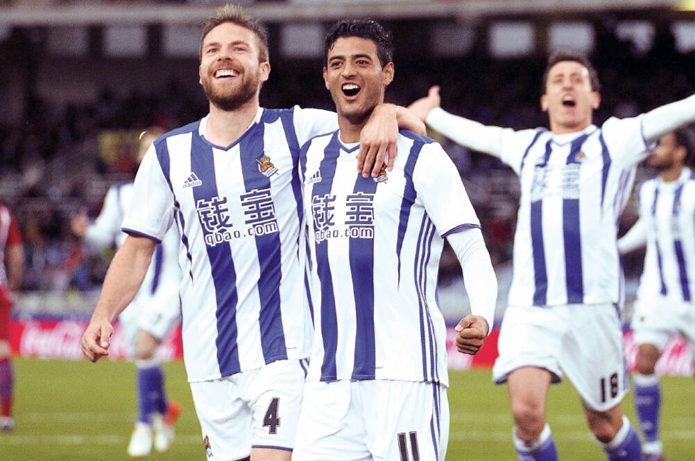 Carlos Vela llegará en un buen momento a la Selección Mexicana. (FOTO: GORKA ESTRADA. EFE)
