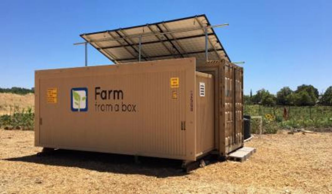 Idean granjas en contenedores para el cultivo de alimentos en África