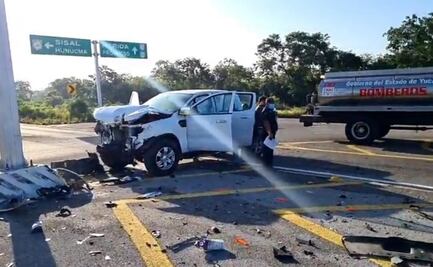 Choque deja una persona prensada y al menos 5 lesionados en Yucatán