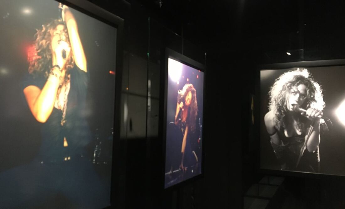 “Shakira, estoy aquí experience” contiene más de 100 objetos alrededor de la vida artística de la colombiana. Foto: César Huerta/EL UNIVERSAL.