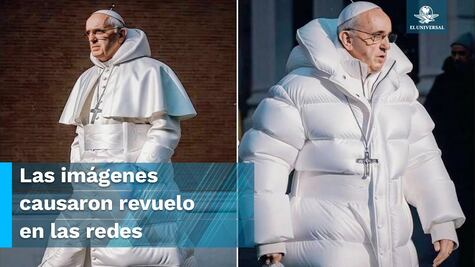 ¡Ni el Papa Francisco se escapa! Crean imágenes del pontífice con IA y surgen memes