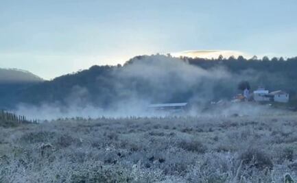 Bajas temperaturas pegan a municipios de la Mixteca oaxaqueña
