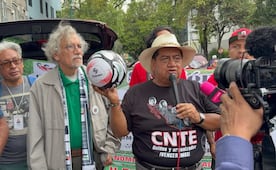 CNTE insiste en reunión con la Presidenta; rechaza pérdidas millonarias de comercios del centro histórico