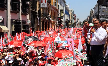 Apuesta Jiménez Merino por cambio de rumbo con responsabilidad en Puebla