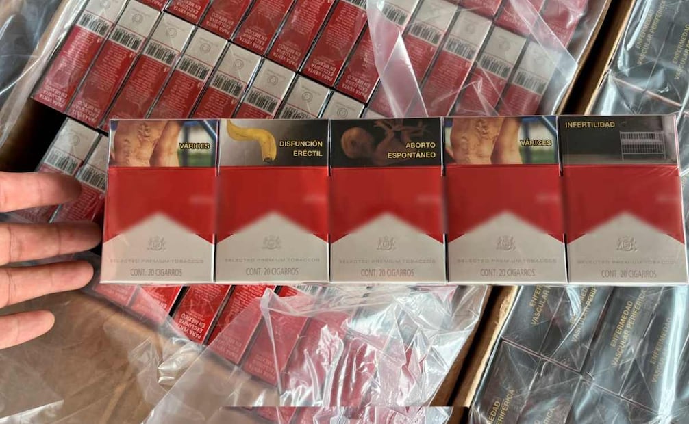 Aseguran cerca de 10 millones de cigarros ilícitos en Michoacán (06/08/2026). Foto: Especial