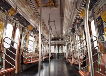 Nueva York convierte un tren del metro en biblioteca