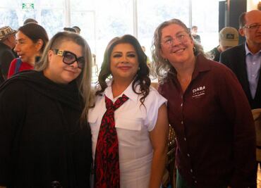 Clara Brugada se compromete con Sociedad de Autores y Compositores a promover el respeto de derechos de autor