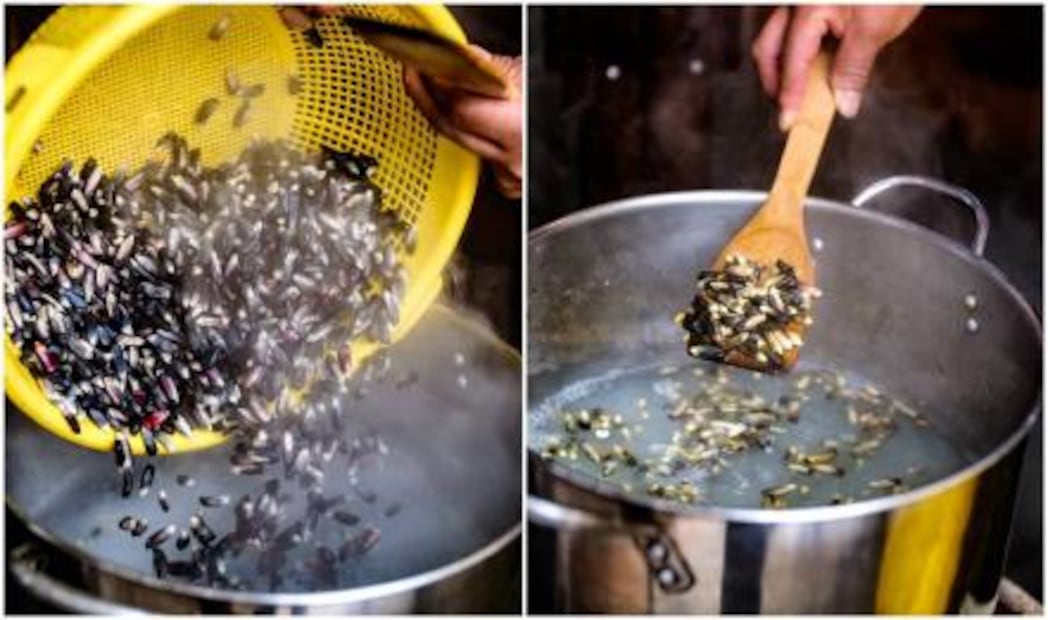 Paso a paso de la nixtamalización