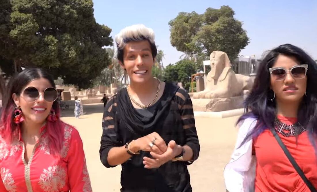 Los Polinesios tuvieron problemas en las pirámides de Egipto FOTO: TOMADA DE VIDEO