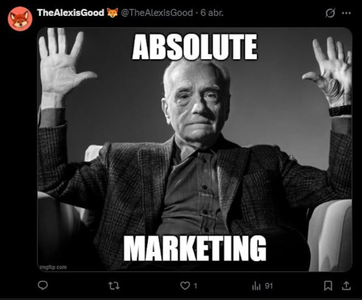 El momento desató una ola de memes entre los usuarios. Foto: Redes Sociales