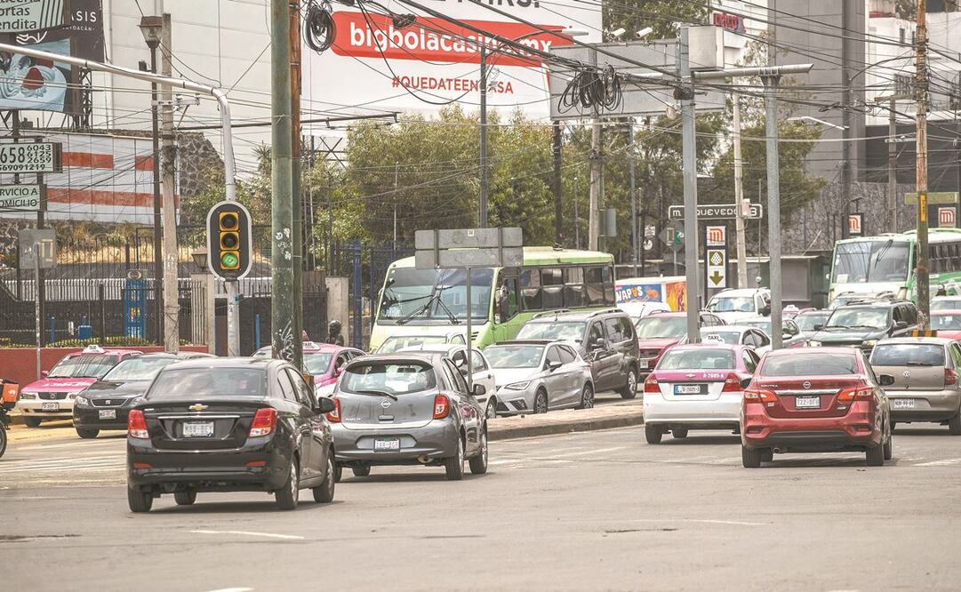 Autoridades informaron que Coyoacán es una de las zonas donde más se ha reducido la circulación; así lucía ayer. Foto: GERMÁN ESPINOSA. EL UNIVERSAL
