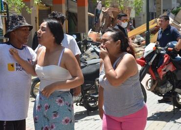 Así se vivió el sismo de magnitud 6.8 en Ecuador que dejó al menos 14 muertos y 380 heridos