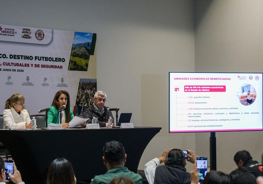 “Son más de 25 mil unidades económicas las que estimamos van a concentrar el dinamismo económico”, precisó la funcionaria. Foto: Santiago Cadena / EL UNIVERSAL