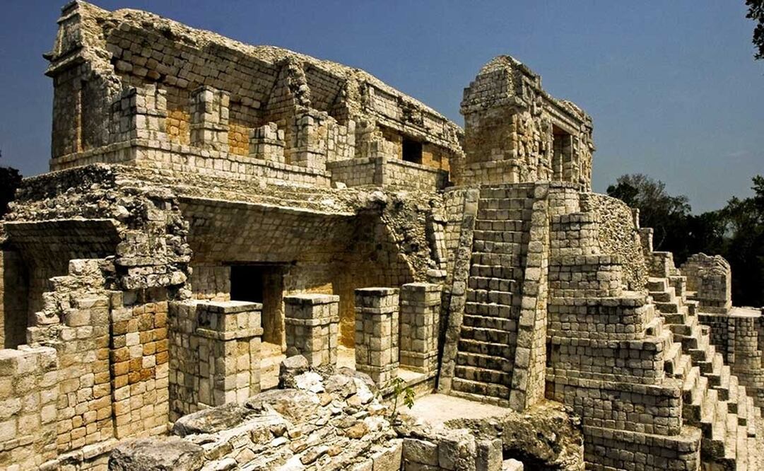 La ciudad maya de Santa Rosa Xtampak. Foto: Especial