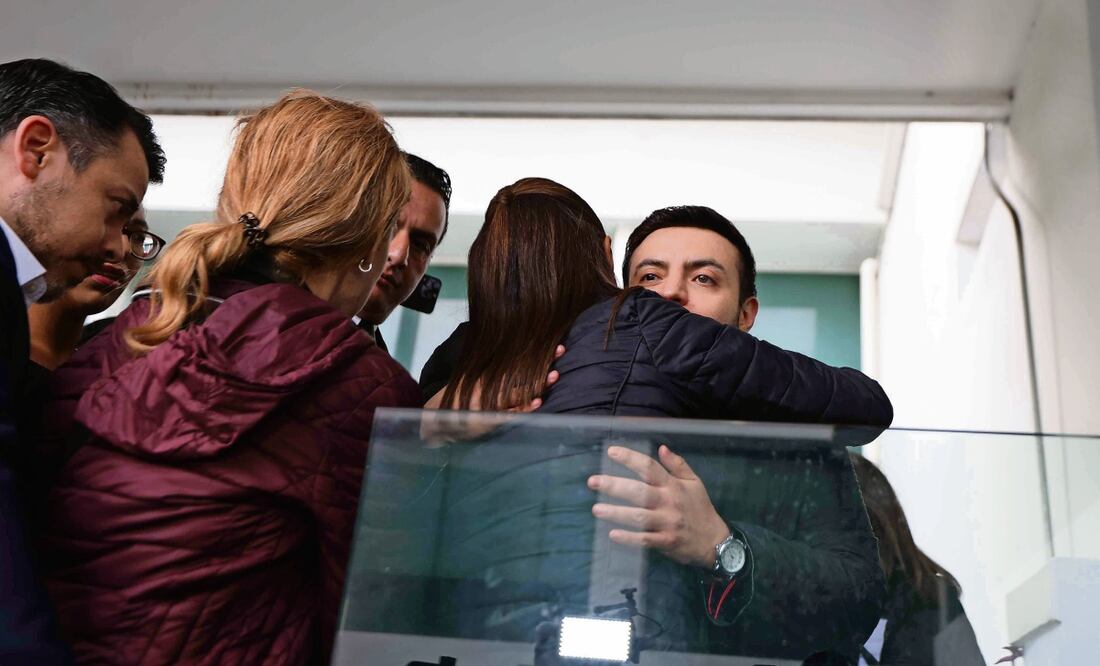 La presidenta Claudia Sheinbaum fue de las primeras personas en llegar al funeral de la maestra Ifigenia Martínez, quien era un icono de la izquierda en México al fundar el PRD y Morena. Foto: Diego Simón Sánchez | EL Universal