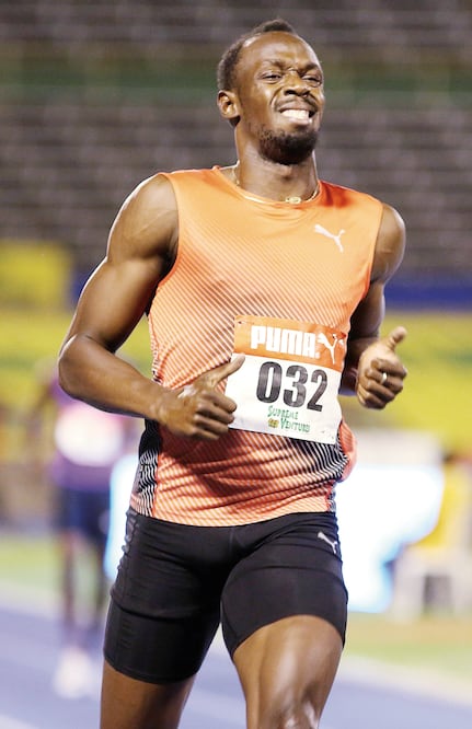 Usain no tuvo una gran temporada, por lo que existen dudas (GILBERT BELLAMY. REUTERS)