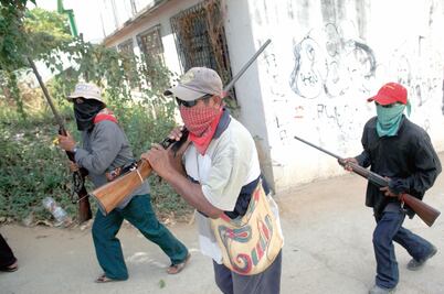 Autodefensas con presencia en 64% de Guerrero